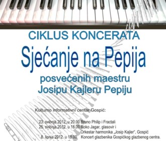 CIKLUS KONCERATA -SJEĆANJE NA PEPIJA