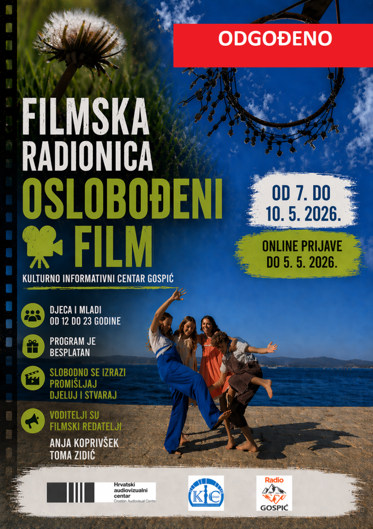 Filmska radionica 052026 ODGOĐENO