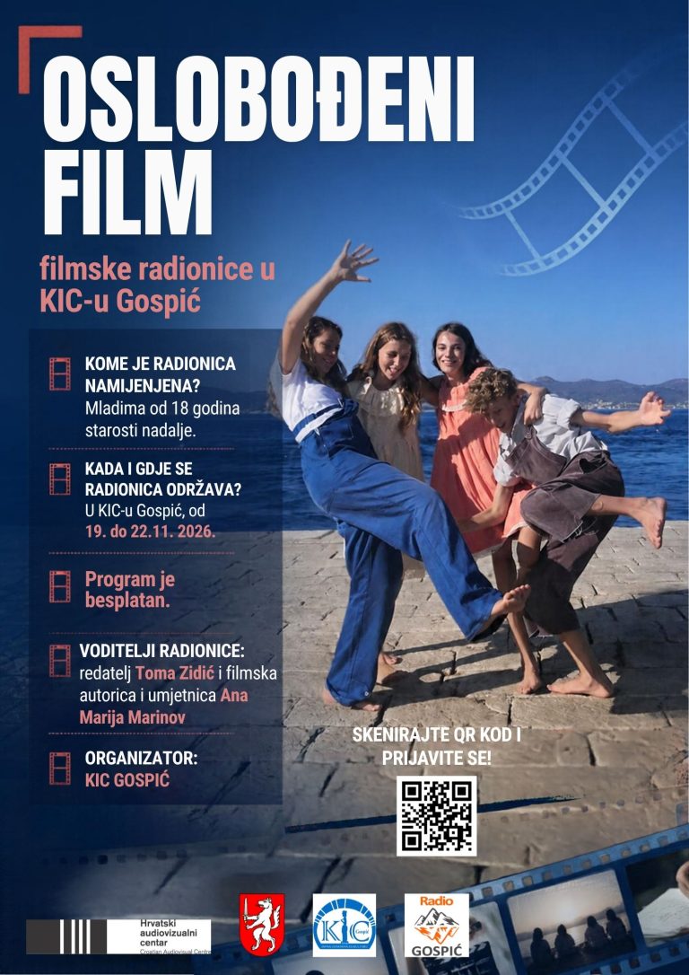 Plakat za filmske radionice Oslobođeni film 112026